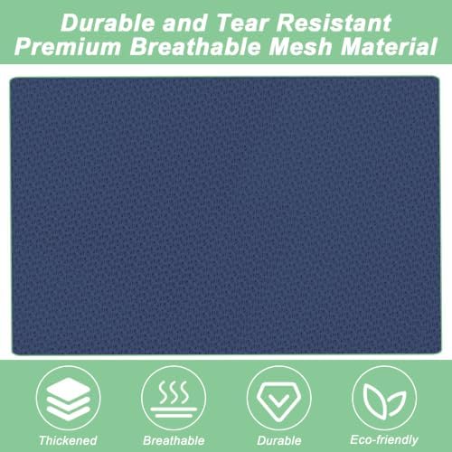 2 Pack Mesh Travel Laundry Bag 24" x 36"Extra Large Dirty Clothes Organizer - Image 3