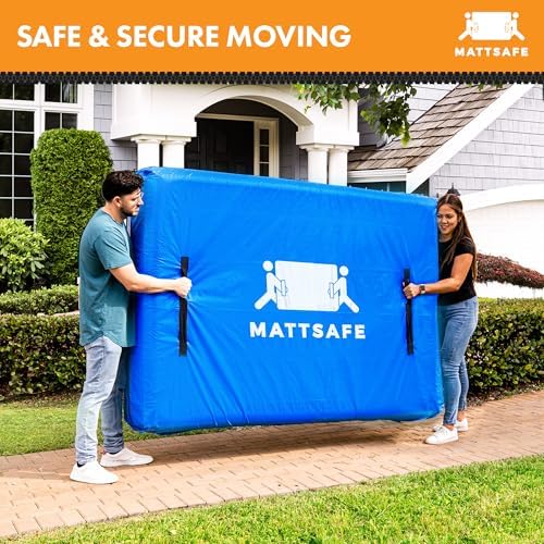 Nordic Elk California Cali King Mattress Bags for Moving Storage, Bed Cover - Image 6