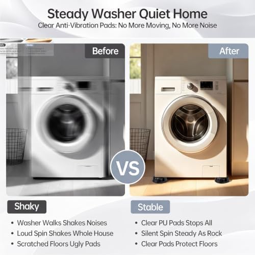 Anti Vibration Pads for Washing Machine, 8pcs - Image 6