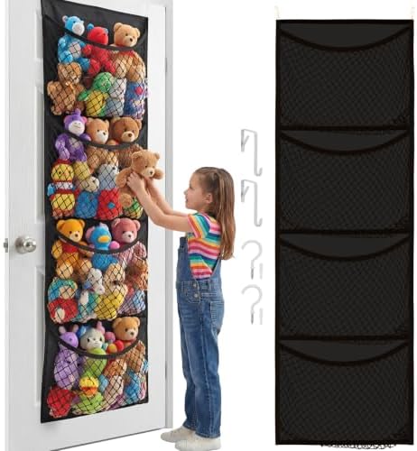 Ofiray-home Cotton Over The Door Stuffed Animal Storage by Ofiray-home