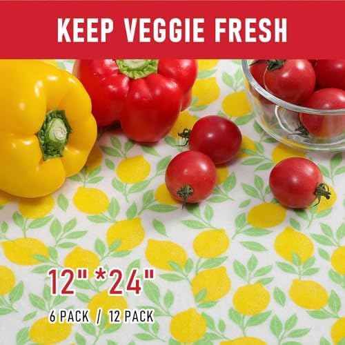 Cooyes 6 Pack Polyester Shelf Liners for Kitchen Cabinets, 17.7" × 36", Non-Slip Refrigerator Liners Machine Washable, Refrigerator Drawer Mats for Glass Shelves and Kitchen Cabinets - Image 3