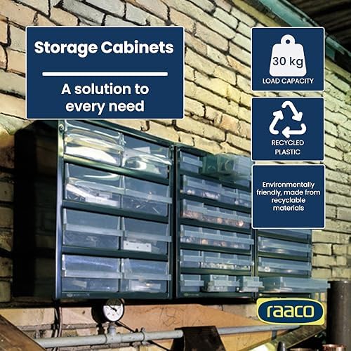 Raaco Steel Storage Cabinet, Standard 36-Drawer (C9-36) - Nuts & Bolts - Image 3