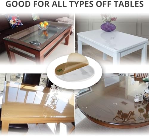 X-Protector Glass Table Top Bumpers - 20 PCS 1.2" Self-Adhesive - Image 5