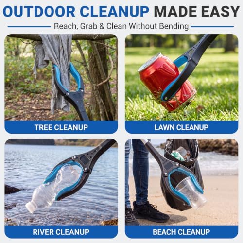Grabber Reacher Tool - 32” Extra Long Foldable Gripper and Reaching Tool - Image 7