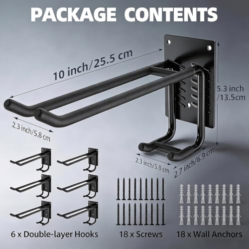 Garage Wall Organizer-Garden Tool Rack Wall Mount - Image 6