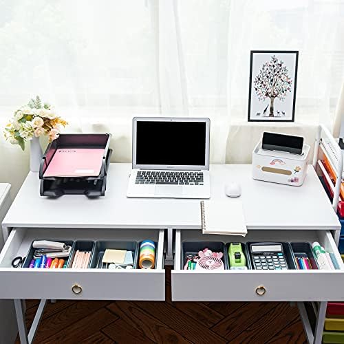 Gonice 13 PCS Drawer Organizer Tray, Interlocking Desk Drawer Organizer - Image 4