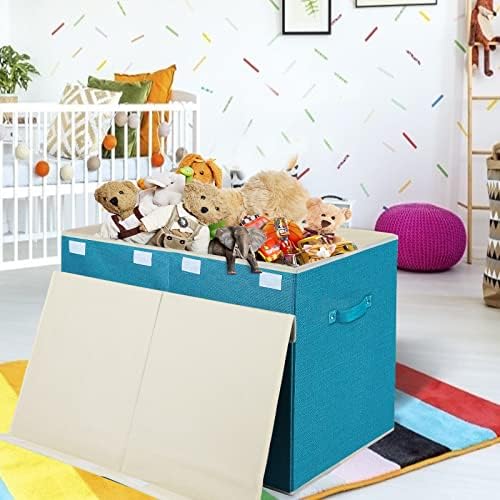 Large Toy Box Chest Storage with Flip-Top Lid, Kids Toy Storage Bin Boxes - Image 2