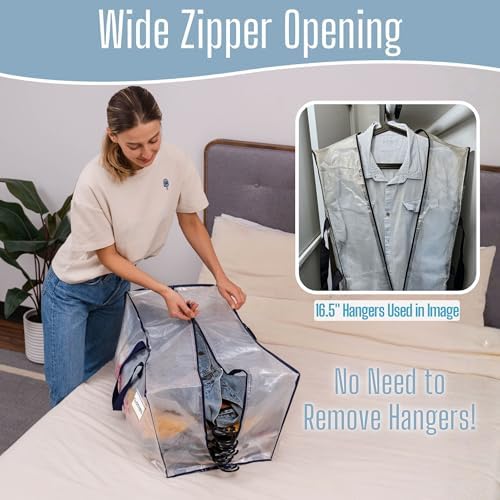 VENO 6 Pack Heavy Duty Moving Bags with Backpack Straps, Zippers & Handles, Extra Large Packing Bags for College Dorm Essentials, Moving Supplies Alternative to Cardboard Moving Boxes - Image 5
