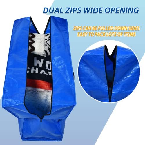Extra Large Storage Bags, 194 Gallon XXL Jumbo Large Moving Bags Heavy Duty - Image 2