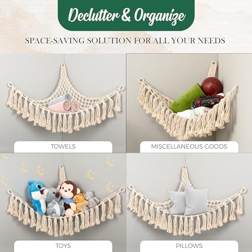 Large Stuffed Animal Hammock Corner - Image 4