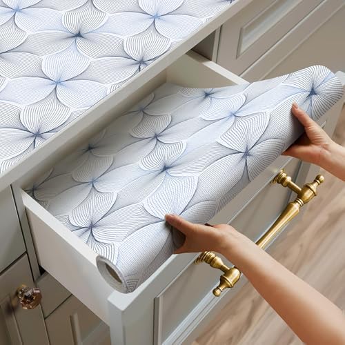 Quttisay No Adhesive Shelf Liners for Cabinets Drawer Liner 15.7in x 10ft by Quttisay
