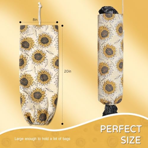Plastic Bag Holder, Reusable Grocery Bag Holder for Plastic Bags - Image 2