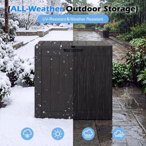 Outdoor Storage Box Waterproof, 35 Gallon Deck Box for Patio Storage - Image 4