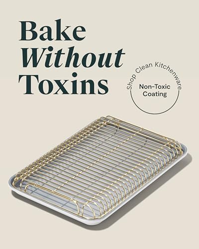 Caraway Non-Stick Ceramic Baking Sheet and Cooling Rack - Image 2