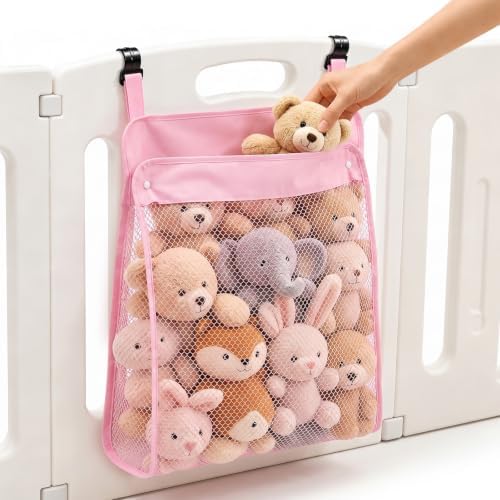 Playpen Toy Organizer, Stuffed Animal Storage & Hanging Diaper Organizer by Unknown