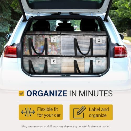 Reli. Moving Bags Heavy Duty (6 Pack) Clear, Extra Large Totes - Image 3