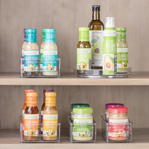 iDesign Plastic Stackable Pantry Bin, Clear - Image 3