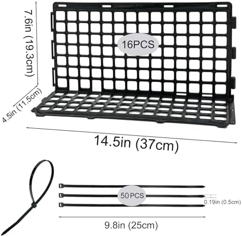 16 Pcs Under Couch Blocker for Pets, Bed Blocker with 50 Zip Ties - Image 6