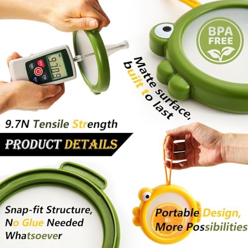 Silicone Food Storage Containers, 4Pcs Avocado Saver Produce Holder - Image 5