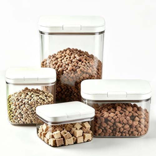 LivLab Mker 25 lb Airtight Dog Food Storage Container with Scoop - Image 6