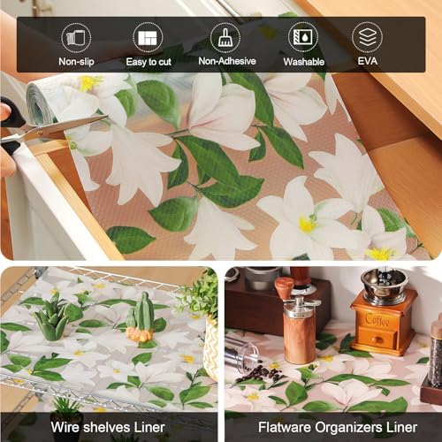 Cooyes Shelf Liner Non-Adhesive EVA Cabinet & Drawer Liner 11.8" x 240" - Image 5