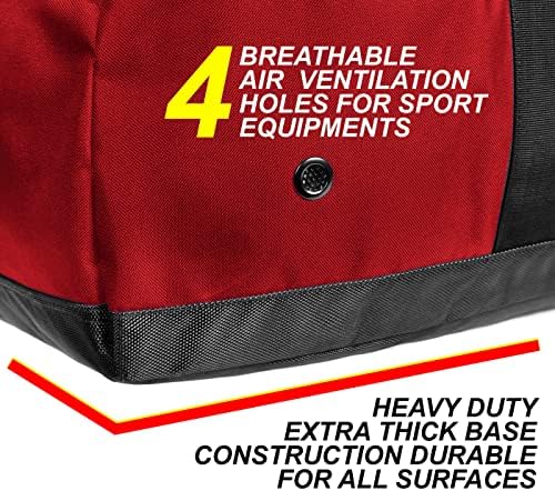 Fitdom 132L 36" Extra Large Heavy Duty Equipment Travel Storage Duffle Bag - Image 3