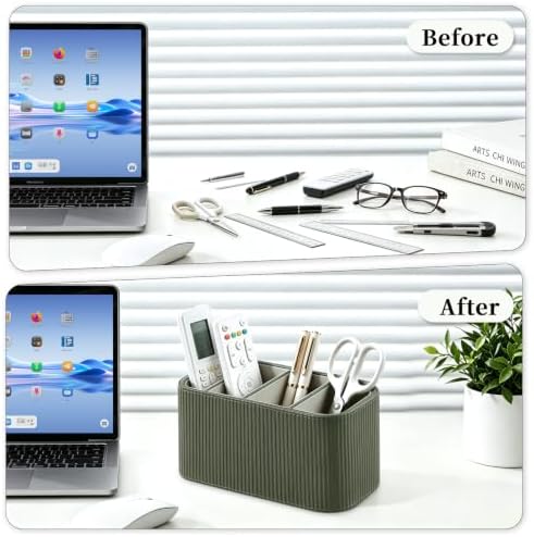 TV Remote Control Holder Remote Holder Caddy Organizer (Green) - Image 4
