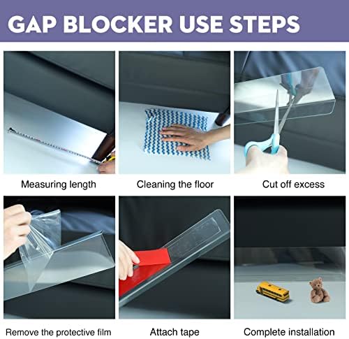 RowinsyDD Under Couch Blocker, Couch Blockers for Pets, 12 Pack - Image 4