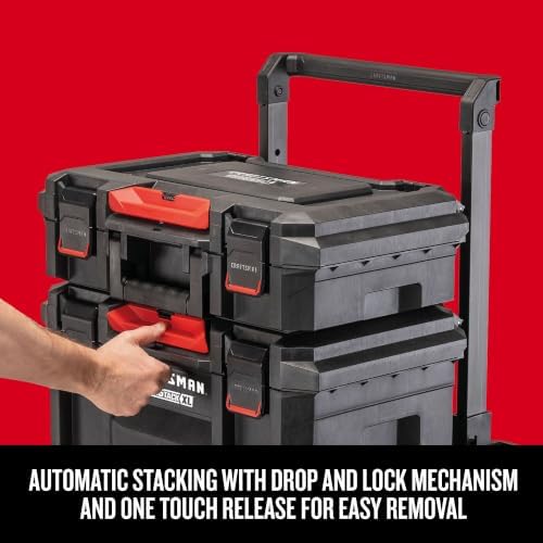 CRAFTSMAN VERSASTACK XL Rolling Tower Tool Storage System, 4 piece (CMST60420) - Image 4