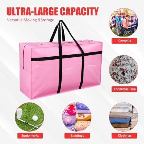 Windyun 4 Pack 57 Gallon Extra Large Moving Bags XXL Heavy Duty Storage Bag - Image 5