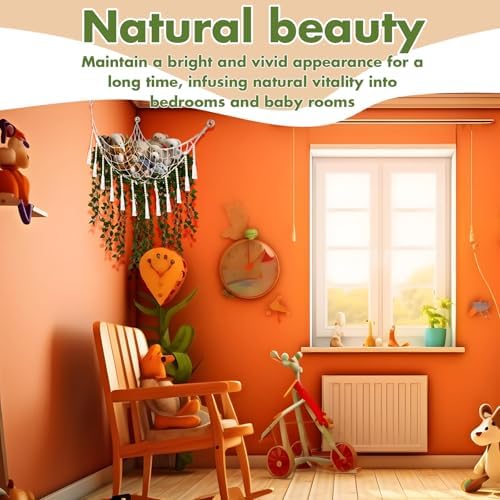 Suncalla 2 Pcs Toy Storage Net for Stuffed Animals Wall Hammock, Beige - Image 6