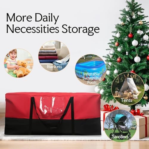 Christmas Tree Storage Bag 10 Ft Artificial Tree 600D Oxford Storage Bag - Image 5