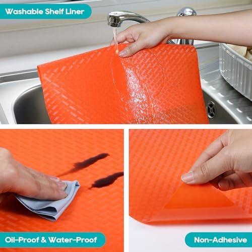 Shelf Liners for Kitchen Cabinets, Drawer Mats Non Adhensive 11.8"× 236.2" - Image 5