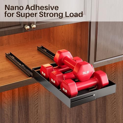 SNTD Pull Out Spice Rack Organizer for Inside Cabinets, Expandable, 2 Pack - Image 6