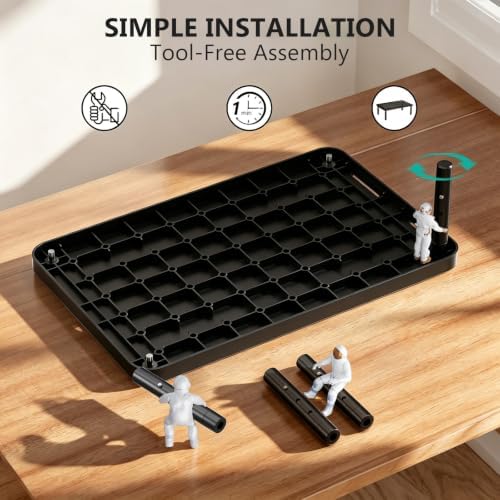 WALI Computer Monitor Stand for Desk, Adjustable Laptop Riser, up to 44 lbs - Image 6
