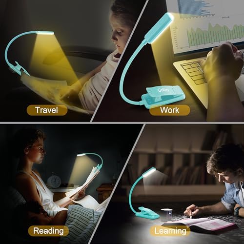 Gritin 9 LED Rechargeable Book Light for Reading in Bed - Image 7