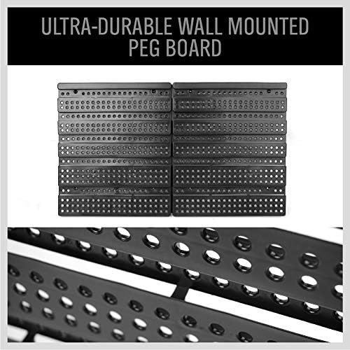 SEDY 30-Bin Wall-Mounted Storage Rack System - Heavy-Duty Garage Tool Organizer for Screws, Nuts, Bolts, Nails, Beads, and Small Hardware Parts - Easy Installation and Customizable - Image 6