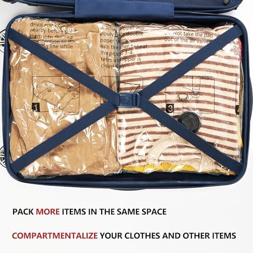 Vacuum Storage Bags for Travel & Home with Electric Pump, 10 Medium - Image 5