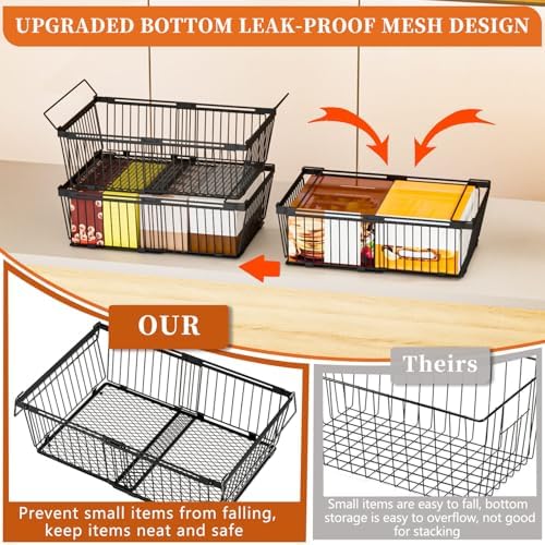Large Freezer Organizer Bins for 10 to 20 Cu.Ft,Leak-Proof Bottom,2 Pack - Image 2