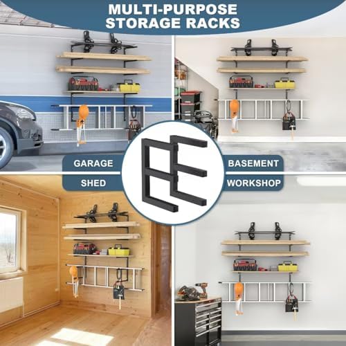 Ultrawall Lumber Storage Rack, Wall Mount Wood Storage Racks - Image 4