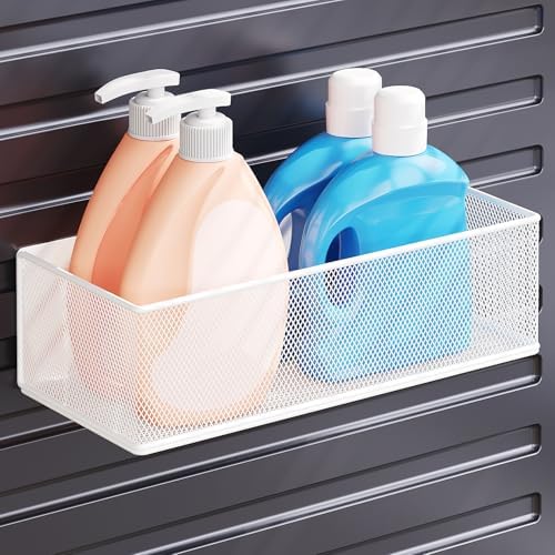 Magnetic Shelf for Washing Machine, White, 10.63"L*4.72"W*3.03"H by WOCHUANGSI