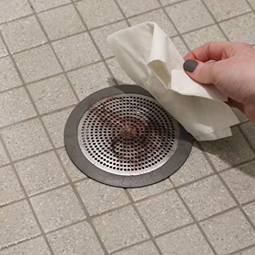 Danco 11040P Bathroom Sink Hair Catcher, Bathtub Drain Protector, Sink and Tub Strainer, 2-Pack - Image 6
