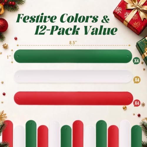 Yinsun 12Pcs Wrapping Paper Roll Holder, Holiday Flip Wraps Storage - Image 2