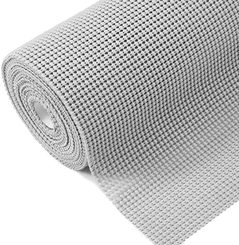 iwtmm Drawer Shelf and Cabinet Liners Non-Adhesive Extra Strong Grip - Keep Items in Place for Kitchen, Bathroom, Office & Wardrobe, Heavy Duty Anti-Slip Liners for Cabinets, Cupboards, Drawers by Iwtmm