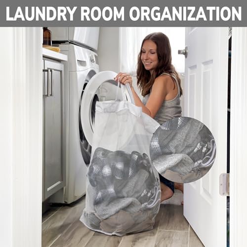 Goodpick 75L Laundry Hamper with Wheels & Removable Wash Bag for Dorm - Image 5