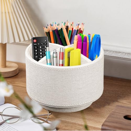 BIBELUN TV Remote Control Holder 360 Swivel Pen Holder Art Supply Organizer - Image 4