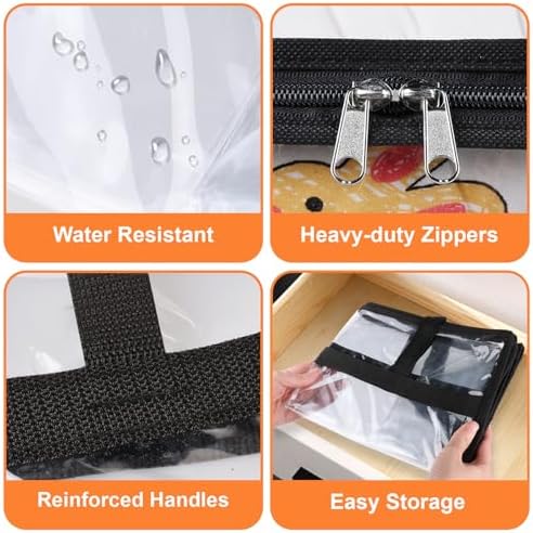 SpaceTrove Clear Storage Bags, 4-Pack Under Bed and Closet Organizers 60L - Image 5