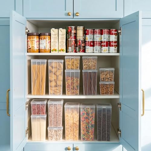 IRIS USA Food Storage Containers Set, 8 Pack Combo Set, Food Grade Plastic - Image 6