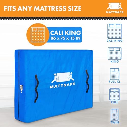Nordic Elk California Cali King Mattress Bags for Moving Storage, Bed Cover - Image 7