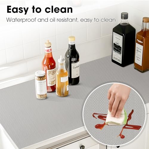 Drawer and Shelf Liner for Kitchen Cabinets, 18IN X 20FT - Image 3